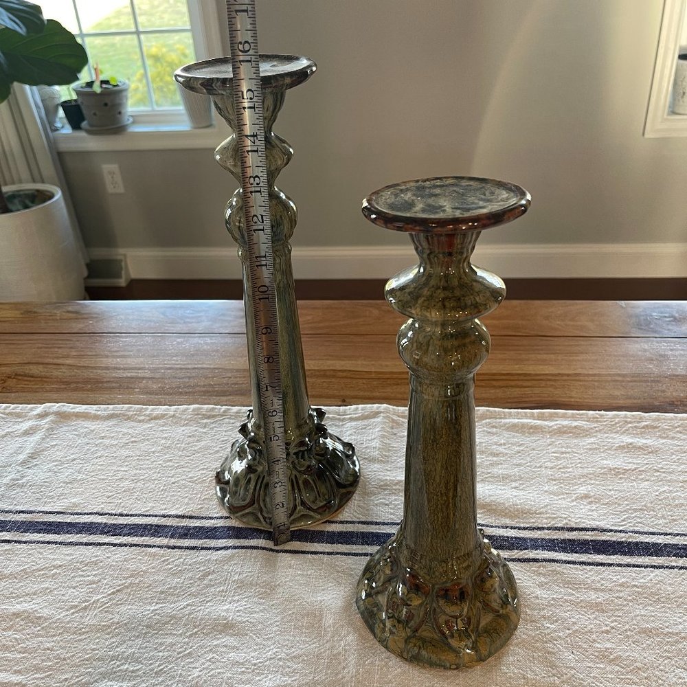 Ceramic Candle Pedestals